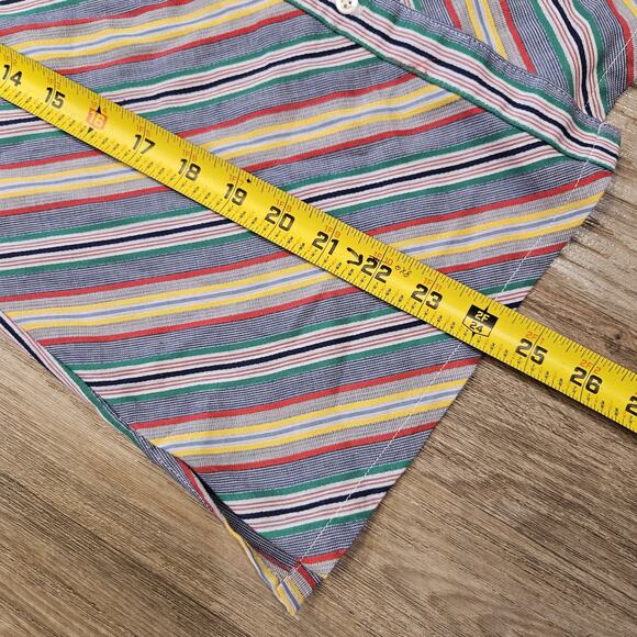 Vtg 70s GAP Multicolor Stripe Tank Womens S Retro Groovy Disco Hippie Boho 80s - Picture 8 of 8